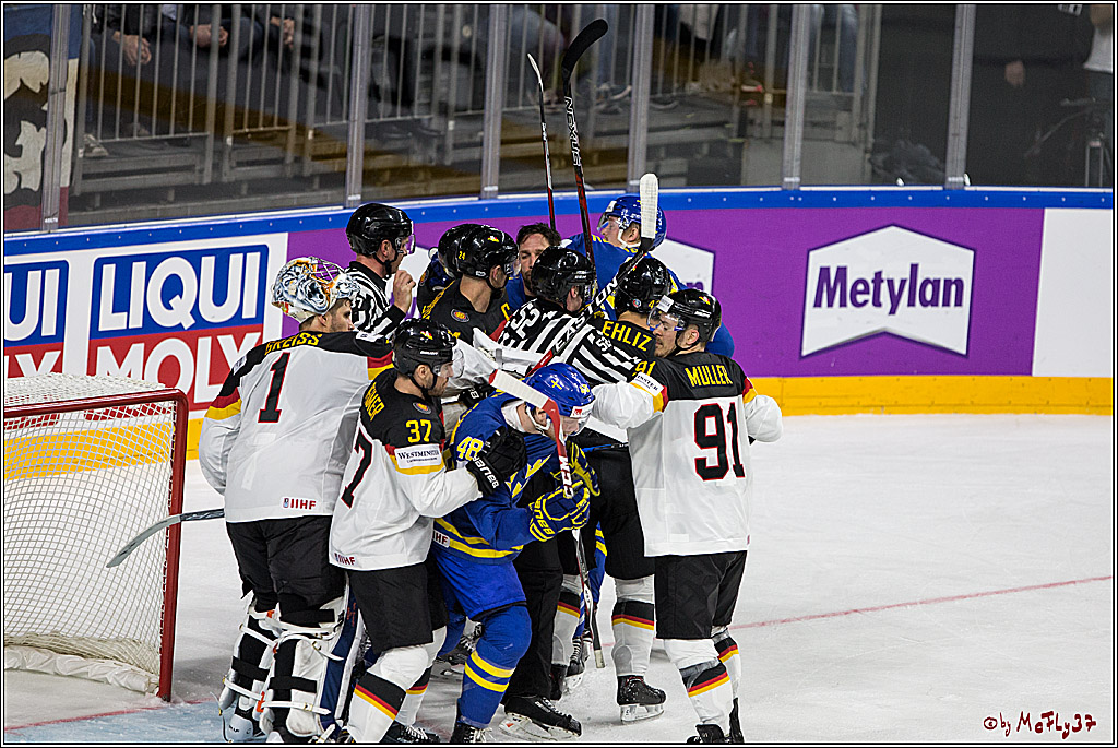 IIHF WM 2017, Deutschland - Schweden, 06.05.2017